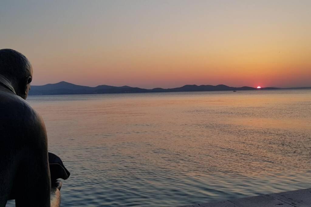 Apartment Kiki, 7Th Floor, With A Sea View, Free Wifi, For 2 Persons Zadar Exterior foto