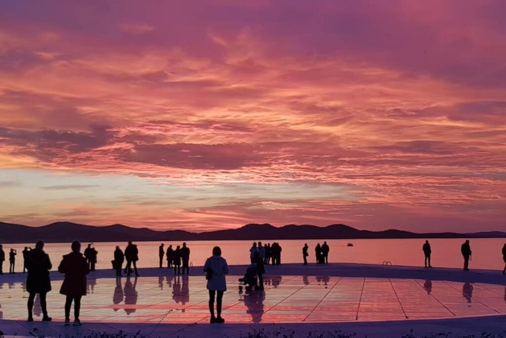Apartment Kiki, 7Th Floor, With A Sea View, Free Wifi, For 2 Persons Zadar Exterior foto